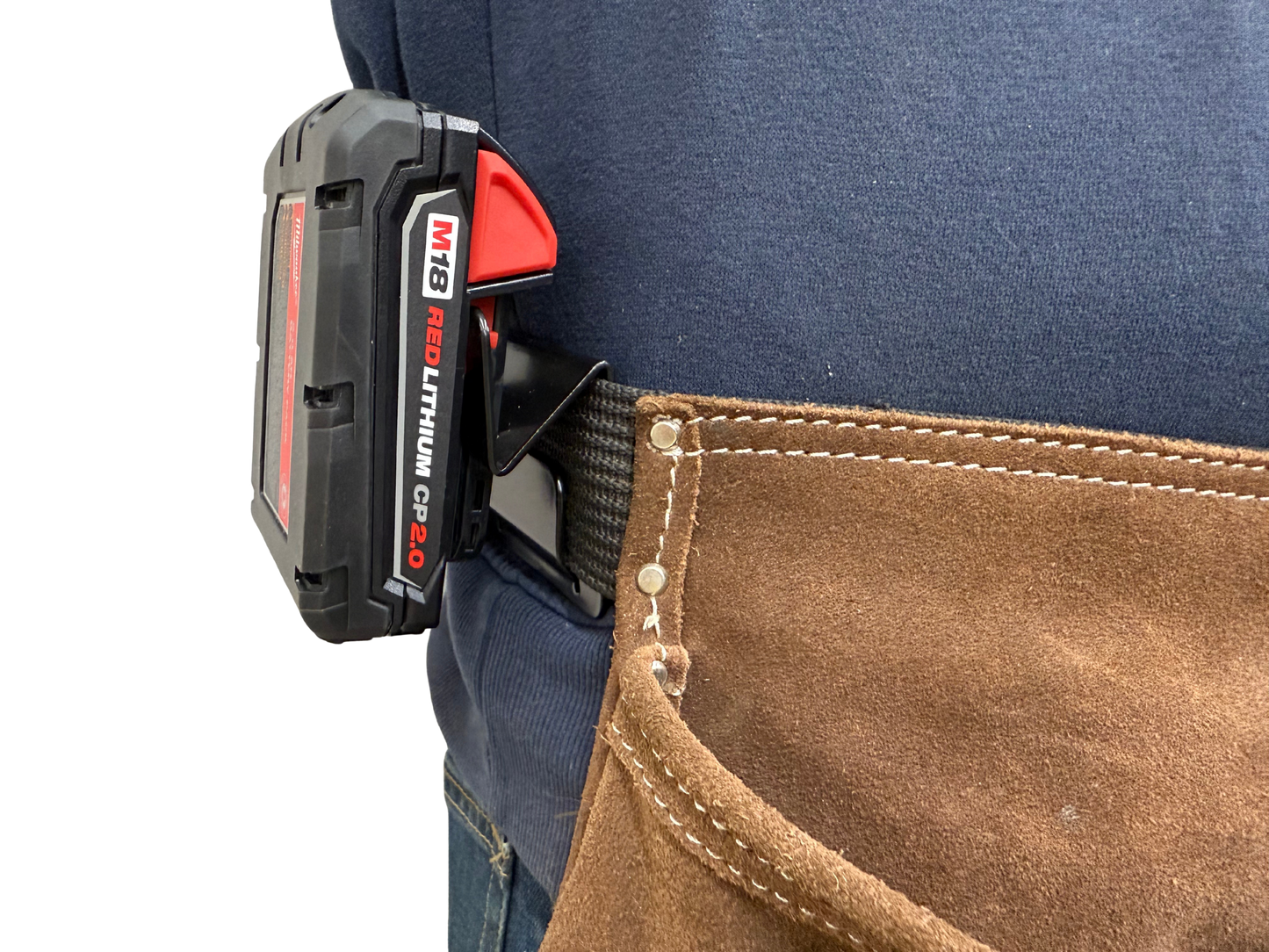 Toolbelt Battery Holder - Milwaukee