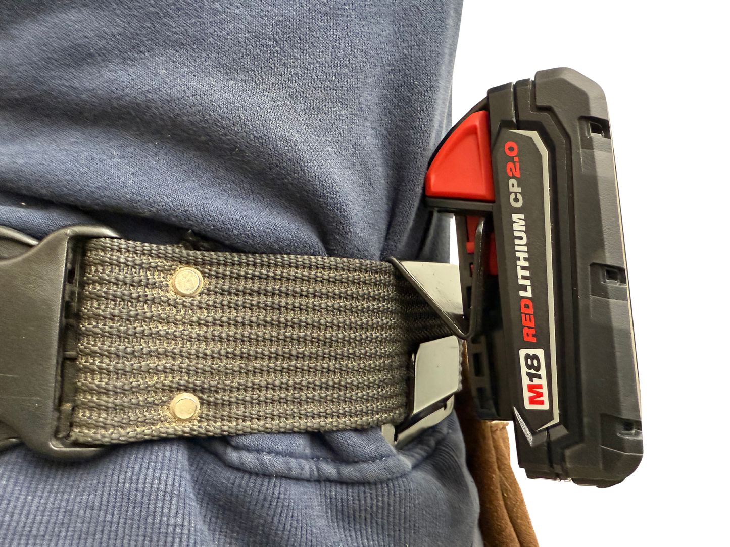 Toolbelt Battery Holder - Milwaukee