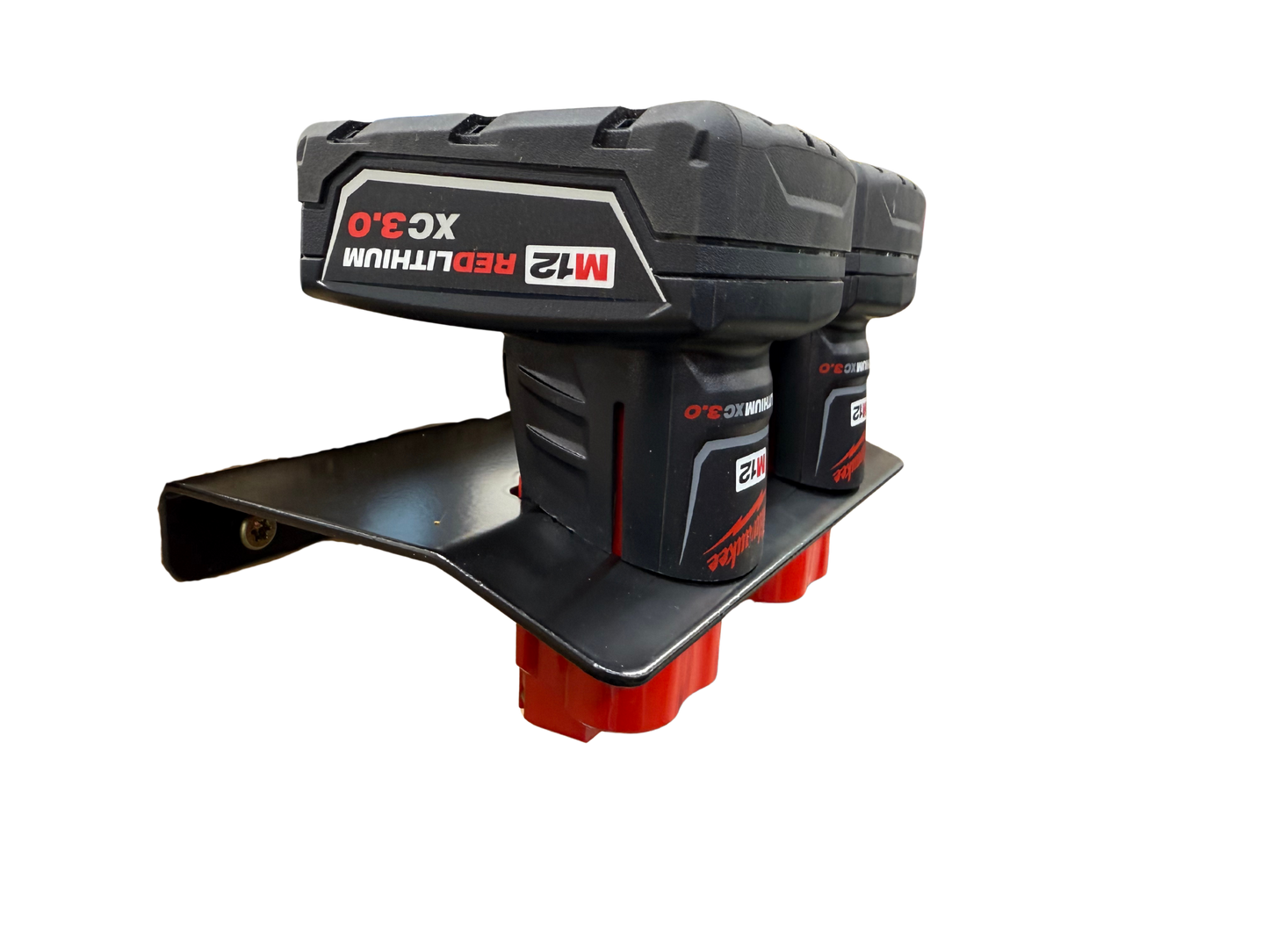 Milwaukee M12 Battery holder - Dual Mount