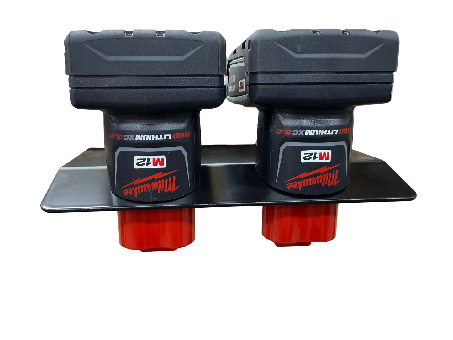 Milwaukee M12 Battery holder - Dual Mount